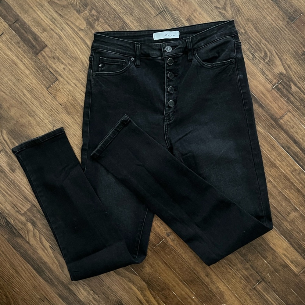 Kancan black skinny jeans size 28/9